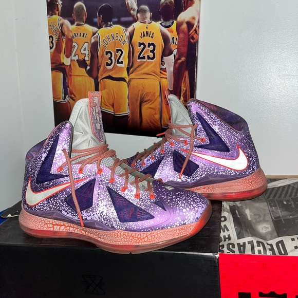 Nike Lebron 10 Area 72 Extraterrestrial Size 13 EUC - Picture 2 of 8